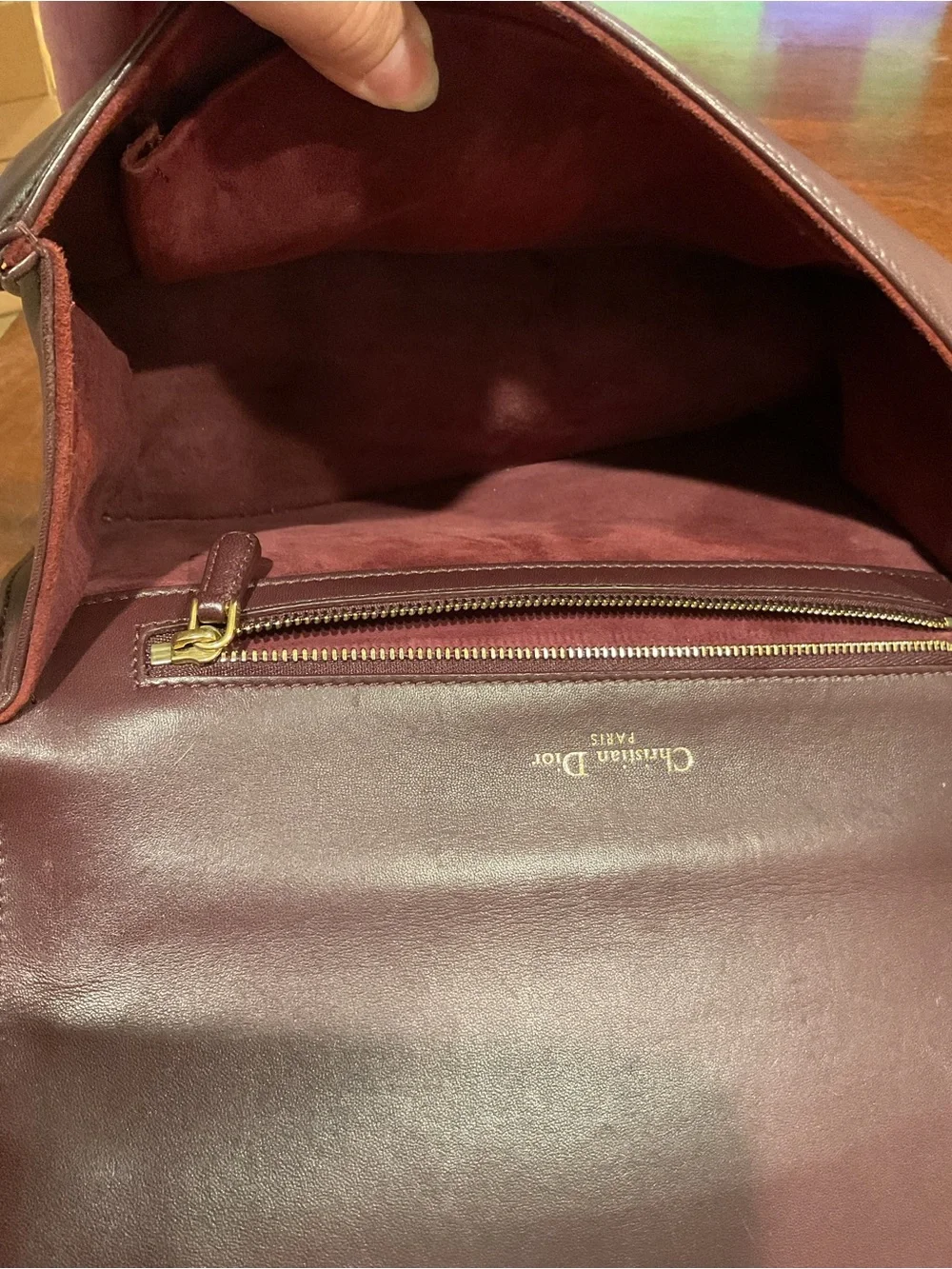 Dior structured crossbody